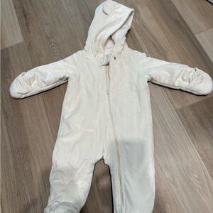 Cozy Cream Kids One Piece